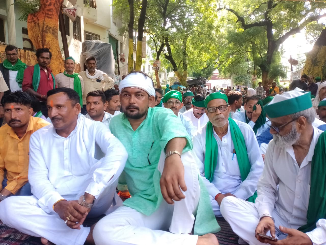 प्रयागराज कमिश्नरी में भारतीय किसान यूनियन (अराजनैतिक) की मंडलीय किसान महापंचायत संपन्न