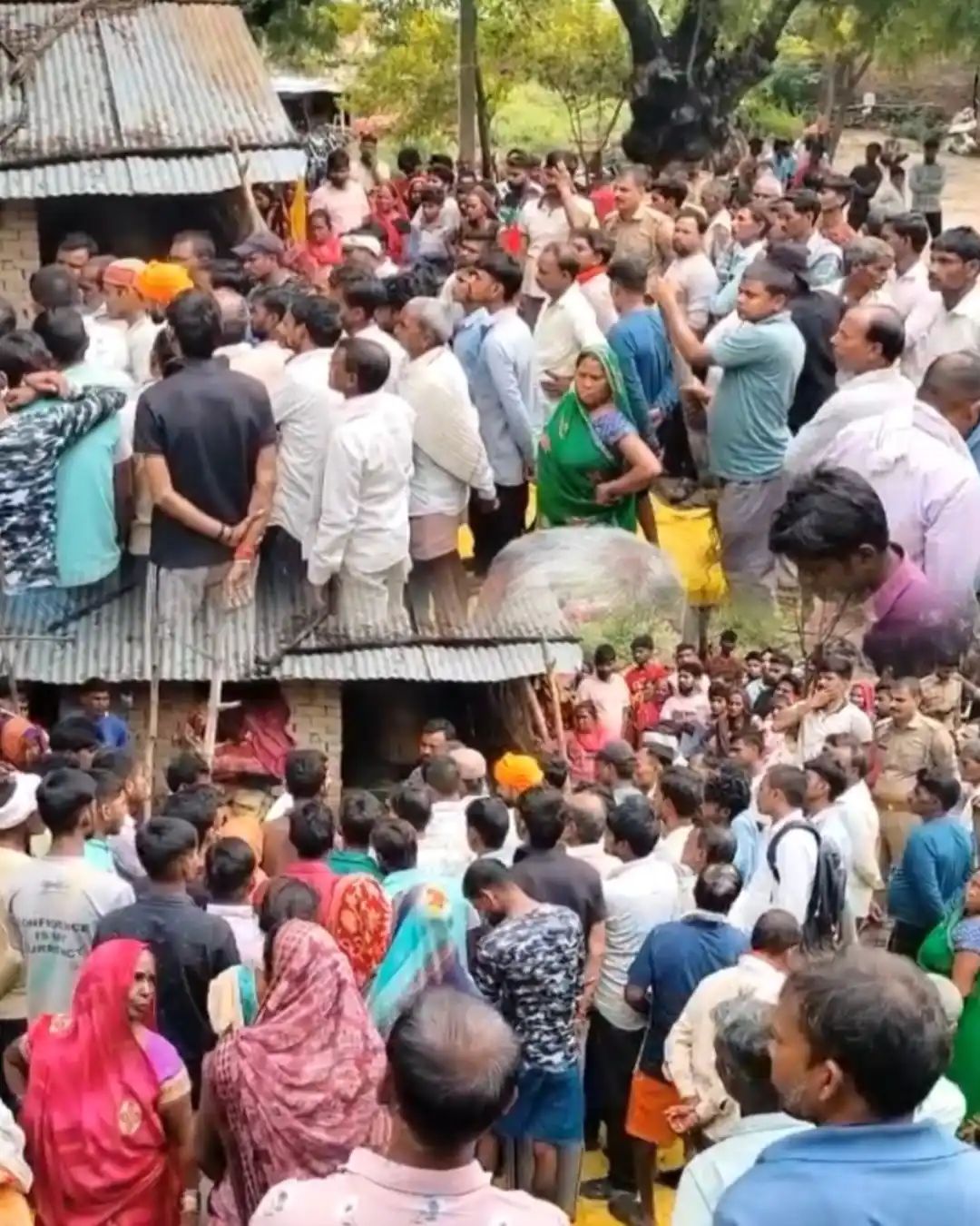 ऊंचाहार मैं सनसनी खेज मामला सामने आया पिता ने अपने ही पिता पर लगाया पुत्र की हत्या का गंभीर आरोप शव रख कर किया प्रदर्शन