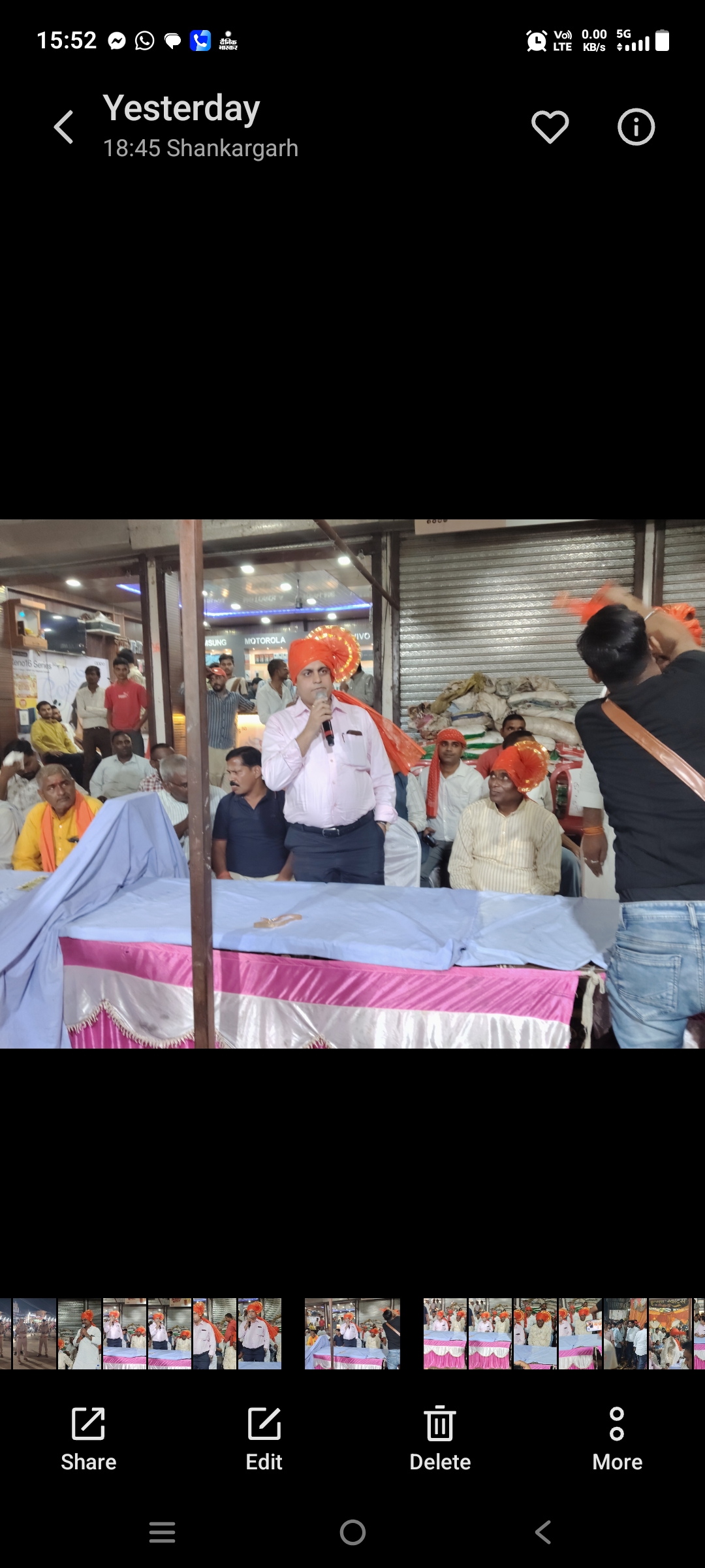 शिवराजपुर का एक दिवसीय मेला सुंदर चौकियों और भव्य झांकियों के साथ संपन्न